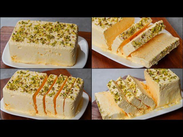 Custard Ice Cream Recipe | Delicious Homemade Custard Milk Ice Cream | Perfect Summer Ice Cream