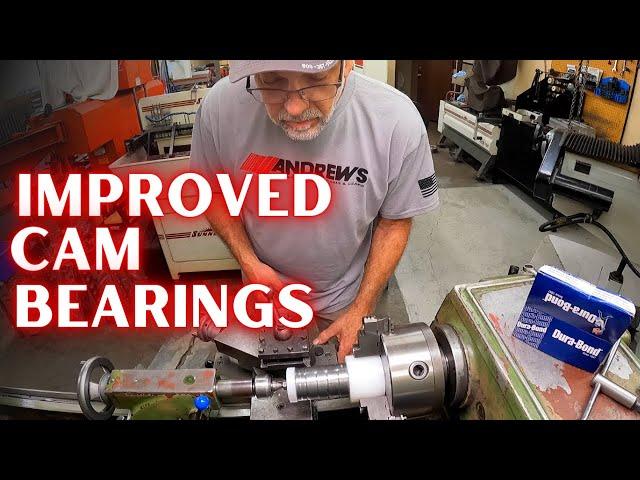 Machining Cam Bearings on a Small Engine Lathe | Gerald Brand Racing Engines