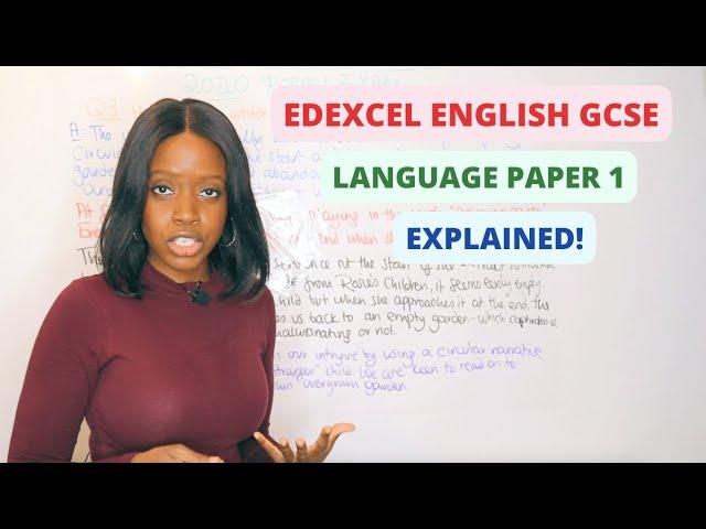 EDEXCEL English Language Paper 1 Walkthrough: Exam Paper Layout Explained! | GCSE Mocks Revision