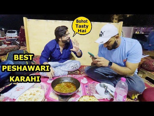 Best Peshawari Karahi In Karachi | Vlog | Mehran Hashmi