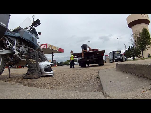 Multi-day motorcycle adventure ride on a 1997 KLR650