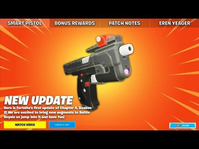  New WEAPON *UPDATE* OUT NOW in FORTNITE!