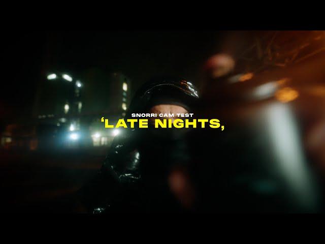 'Late Nights' | DIY Snorri Cam Rig Test