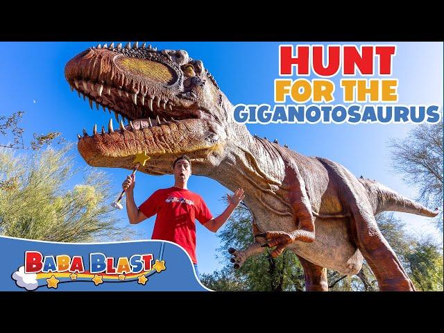 The Hunt for the Giganotosaurus | Educational Videos for Kids | Baba Blast!