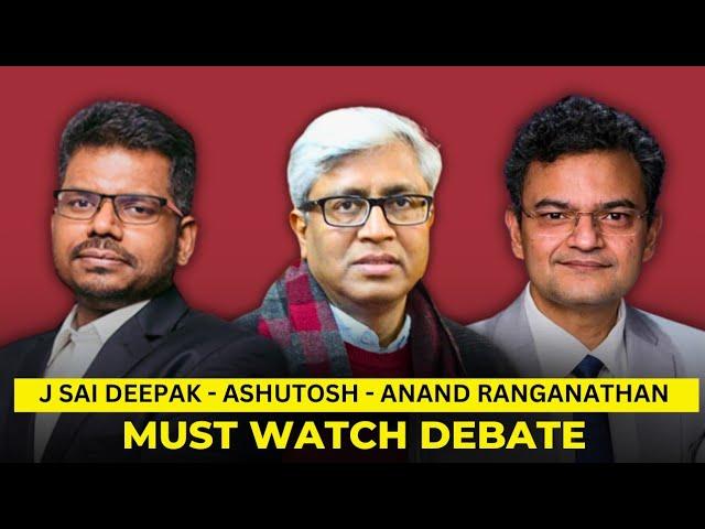 Anand Ranganathan, J Sai Deepak, Ashutosh - Calcutta Debating Circle | BJP Congress Telegraph India