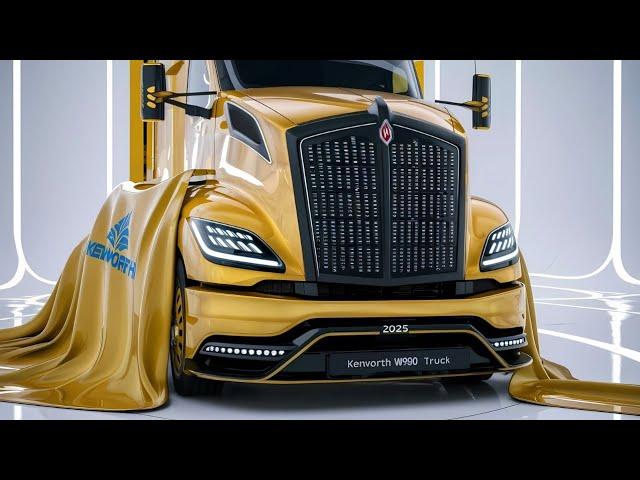 The 2025 Kenworth W990 – Power, Luxury, and Performance in One!