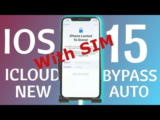 NEW  iCloud Bypass IOS 15 GSM/MEID With SIM/Calls/Network/Signal| Windows Jailbreak