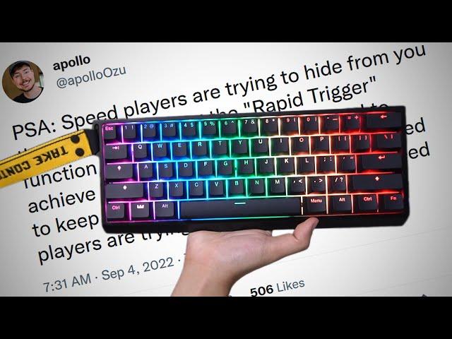 The Keyboard that Speed Players Tried to Hide... | Wooting 60HE review