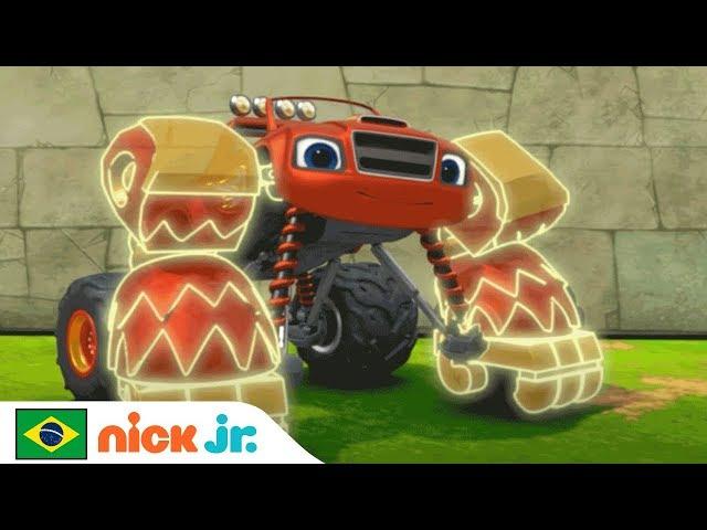 Gorilla Monster Machine  Ft. Blaze & the Monster Machines | Nick Jr.