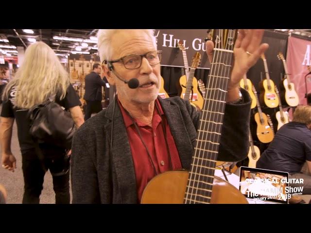 Classical Guitar at Winter NAMM 2019: Hill Guitar