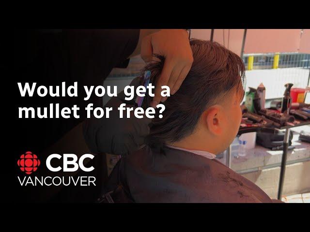 Free mullet haircuts at B.C. Lions pre-game event