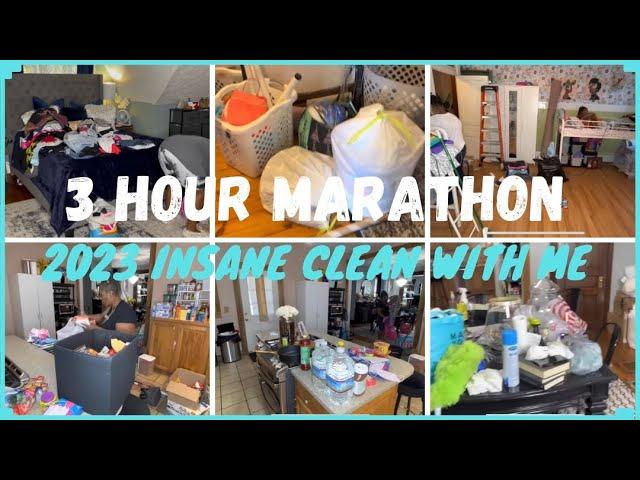 2023 INSANE CLEAN WITH ME MARATHON! OVER 3 HOURS OF EXTREME CLEANING MOTIVATION! SHYVONNE MELANIE TV