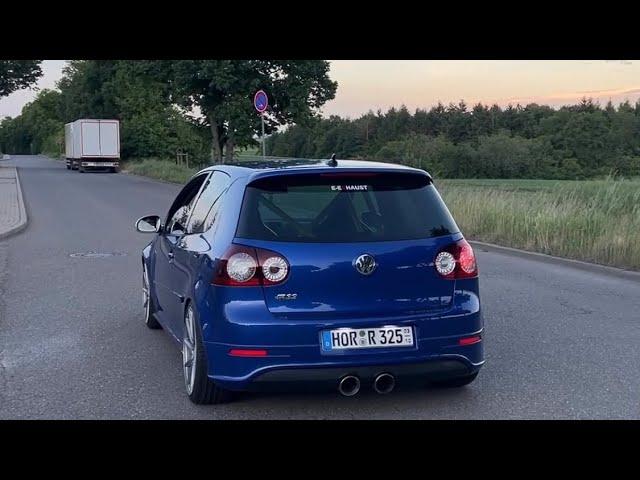 VW Golf V R32 Sound