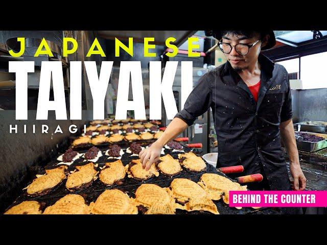 Behind the Counter at a local Japanese Taiyaki Sweets Shop