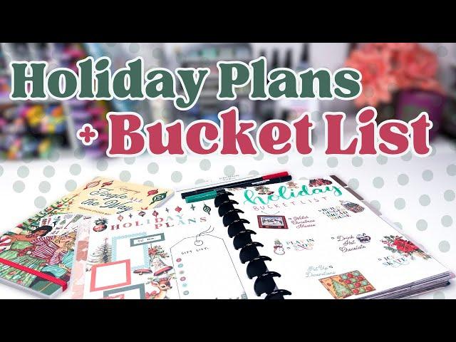 How to Create Holiday Planning Pages