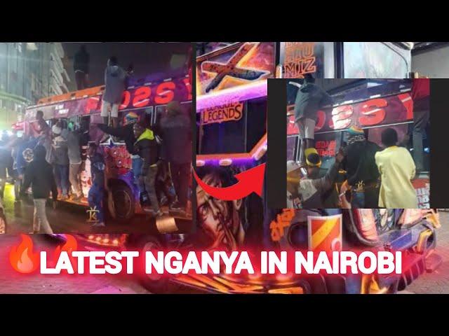 NGANYA: GEN Z LEADERS CAUSE CHA0S IN NAIROBI CBD AT NIGHT AFTER PURCHASING MAANDAMANO NGANYA -FLOSSY