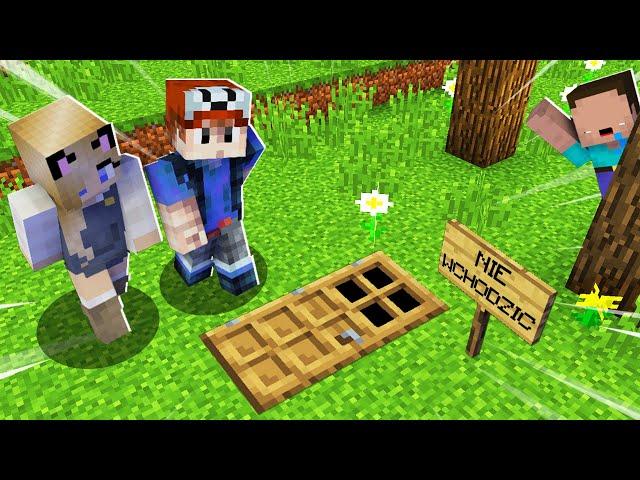 ZNALEŹLIŚMY SEKRETNY DOMEK NOOBKA W MINECRAFT! | Vito i Bella