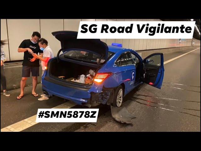 21aug2020 kpe mercedes a250 #SMN5878Z changing lane recklessly and hit comfort taxi #sha5789a