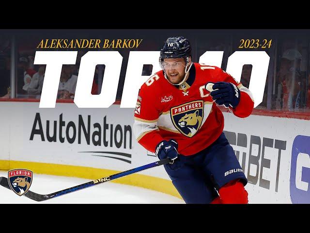 TOP 10: Aleksander Barkov's ELITE 23-24 season