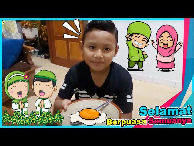 Sahur Dan Buka Puasa Hari Pertama Ramadhan | Praya Family