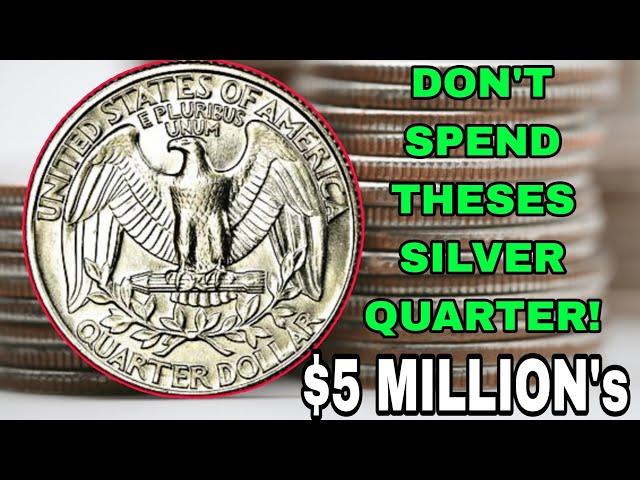 VERY Expensive Top 6 Washington Quarter Dollar Coins Worth A lot of money-Coins Worth money!