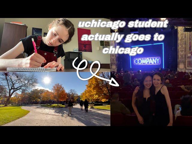 day in my life at uchicago || studying, classes, and broadway