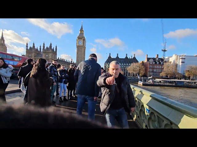 Westminster Bridge:  The Cup and Ball Scam