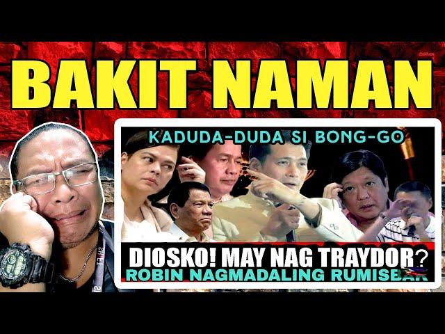 KAKAPASOK LANG! HALA! GRABE KADUDA DUDA NA NGA BA? BONG GO RUMESBAK SEN ROBIN VP SARA/REACTION VIDEO