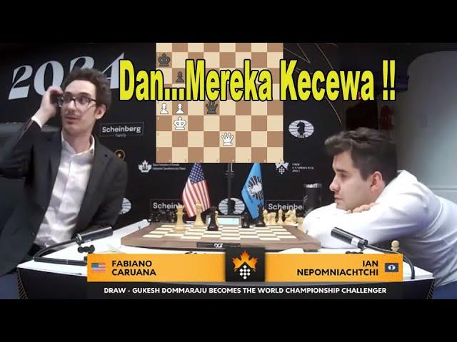 Partai Patah Hati || Caruana VS Ian Nepo ||  FIDE Candidates 2024