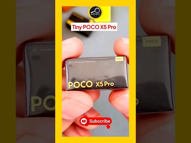 gadget info #50 Unboxing the tiny POCO X5 Pro || weird but interesting to watch