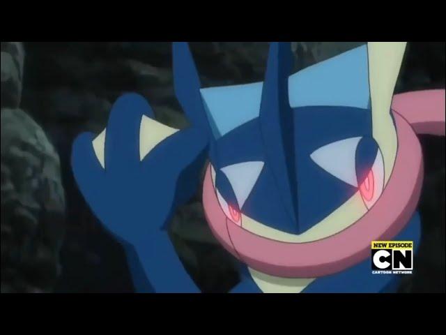 ash greninja first time bond evolution | pokemon journey xyz