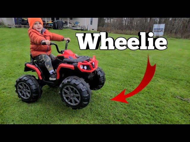 Heimili 24v Ride On Quad Testing And Review     #24volt #rideontoys #heimili