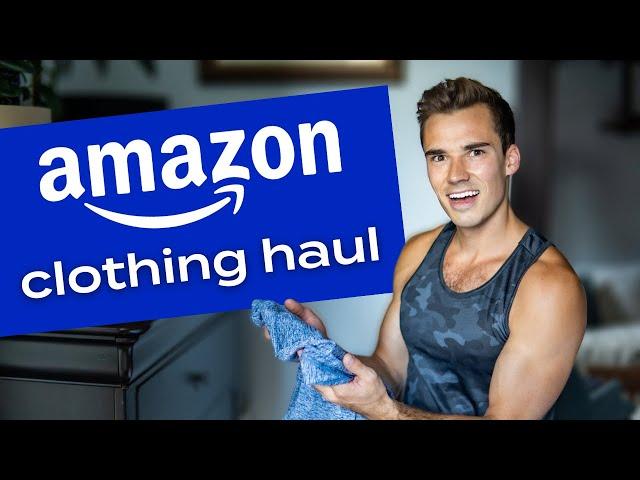 AMAZON ESSENTIALS fitness clothes are...good?   2022 MENS FITNESS CLOTHING HAUL