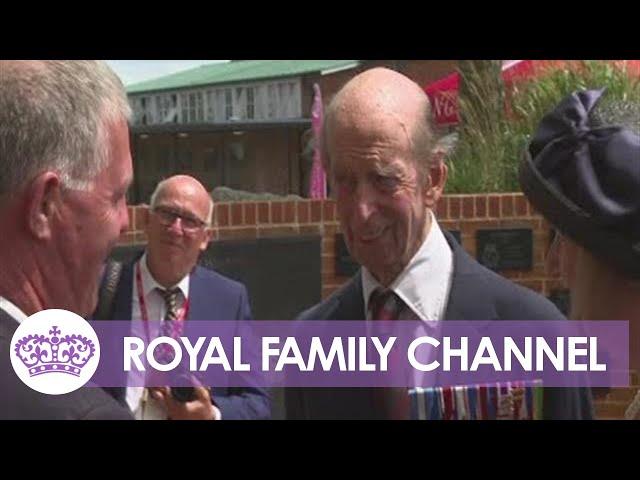 Duke of Kent Attends Falklands Anniversary Service