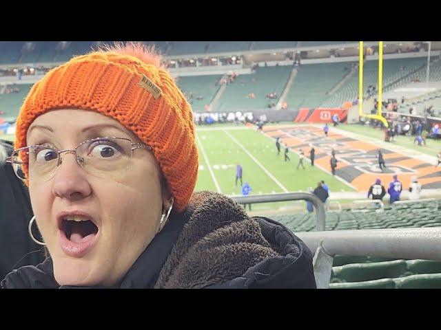 Angie's 1st time at Paycor Stadium (Bengals/Ravens Wildcard game) (January 15th, 2023)