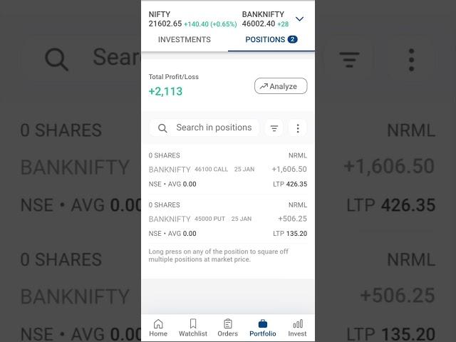 2100 Profit BankNifty 19 January #Intraday #75 #Hard #Trading #Challenge #Pj #Trade Like A Pro