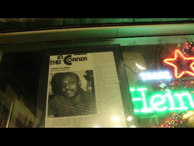 World famous Jimmy's Corner.  Times Square NYC