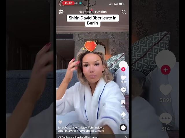 Shirin David über die Menschen in Berlin - Livestream