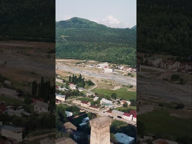 Georgia, Svaneti, Mestia pt 6 #Georgia #djidrone #sky #tree #svaneti #mestia #svantowers