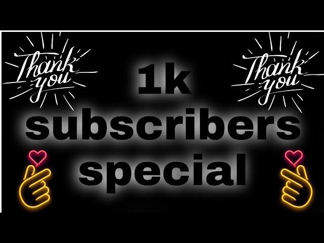 1k subscribers Thanku....  || Catchy Camera