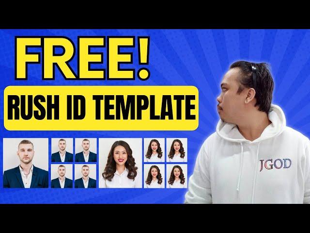 FREE RUSH ID TEMPLATE MICROSOFT WORD | Tutorials For Beginners