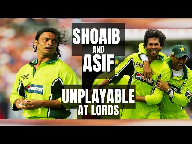 Shoaib Akhtar and Muhammad Asif Best Swing Bowling Wins the Match | 2nd ODI | Lords |  Pak vs Eng