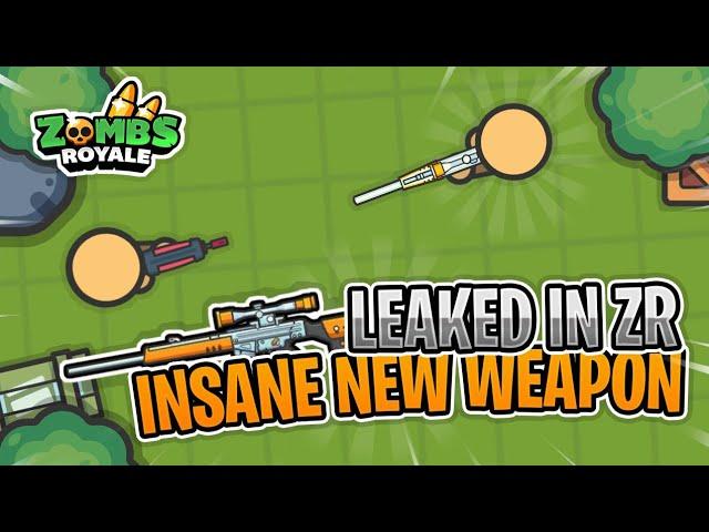 *INSANE* Weapon leaks in zombsroyale.io