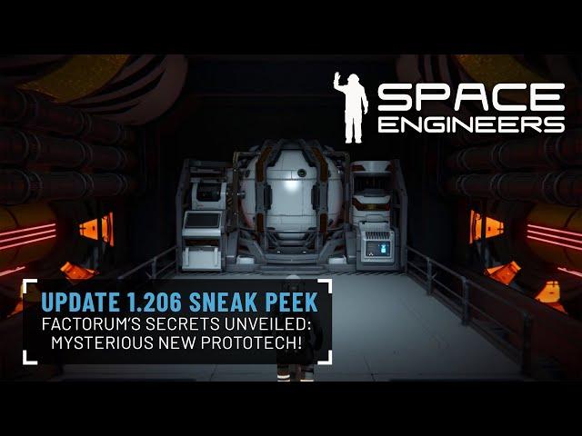 Space Engineers: New Prototech Spotted?