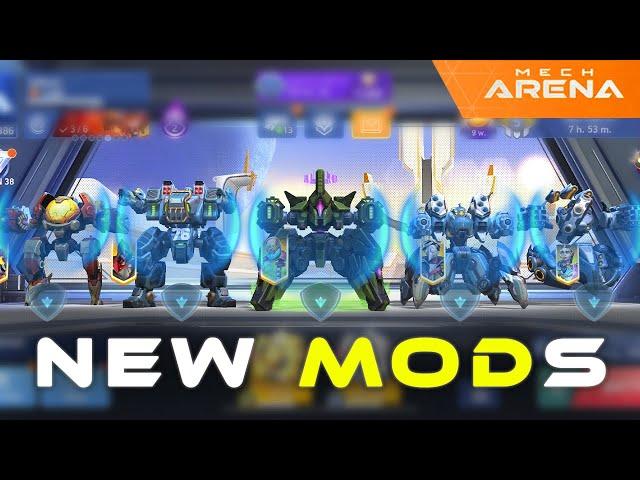 NEW MODS in Mech Arena Announce