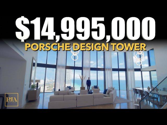 Porsche Design Tower | $15 Million Dollar | Miami Penthouse | Peter J Ancona