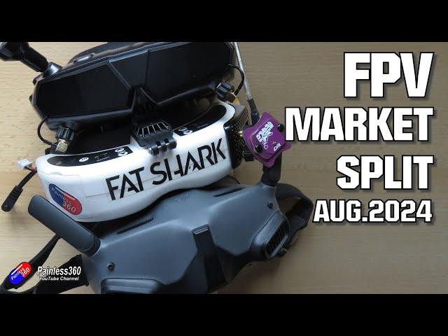 Is Analogue FPV dead? FPV Market Split: August 2024