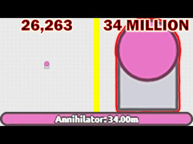 Arras.io - Annihilator 34 Million Score (Growth Mode)