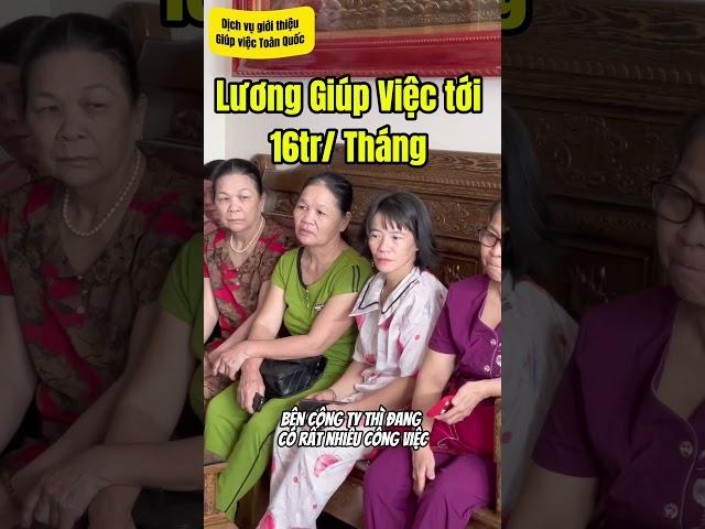 Trung tâm giúp việc Nhà 16tr/ Tháng, Công ty giúp việc nhà, Dịch vụ Giúp việc nhà #giupviecnha