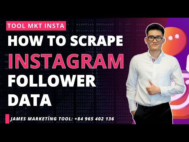 How to scrape Instagram followers data | Instagram lead scraping tool